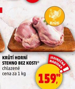 Krůtí stehno bez kosti