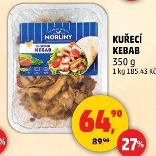 Kuřecí kebab Morliny