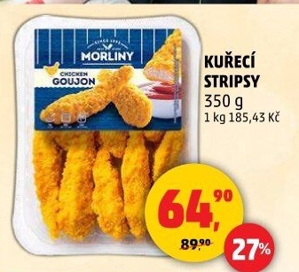 Kuřecí stripsy Morliny
