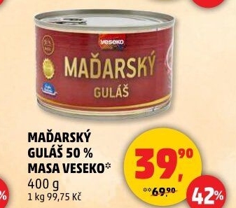 Maďarský guláš Veseko