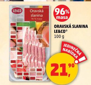 Oravská slanina LE&