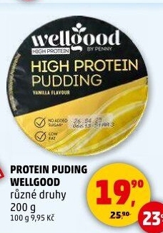 Proteinový pudink Wellgood