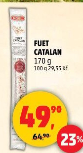 Salám Fuet Catalan Noel