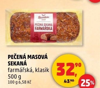 Sekaná farmářská Řezníkův talíř