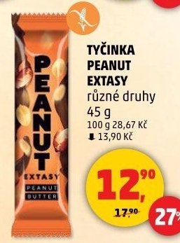 Tyčinka Peanut extasy Celita