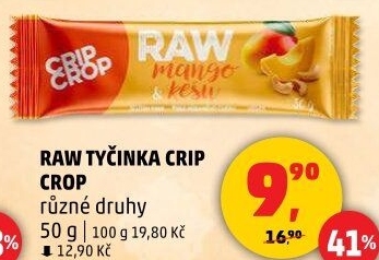 Tyčinka Raw Crip Crop