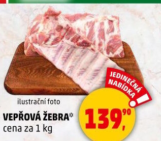 Žebra vepřová