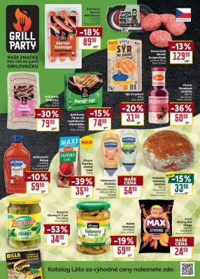 akční leták BILLA 25.6.2025-1.7.2025