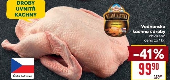 Kachna Vodňanská kachna