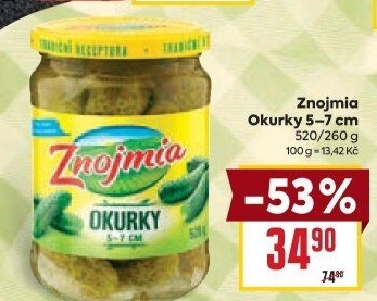 Okurky Znojmia
