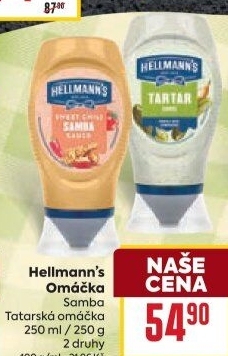 Omáčky Hellmann'
