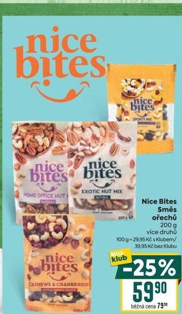 Směs ořechů Nice Bites