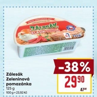 Sýr termizovaný Zálesák