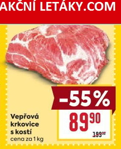 Vepřová krkovice s kostí