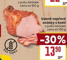 Vepřové ocásky uzené s kostí