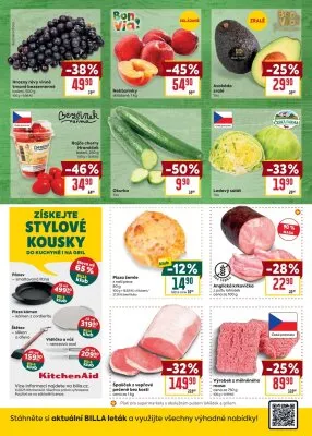 akční leták BILLA 25.6.2025-1.7.2025