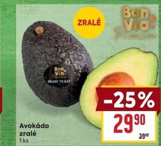 Avokádo Billa Bonvia Premium