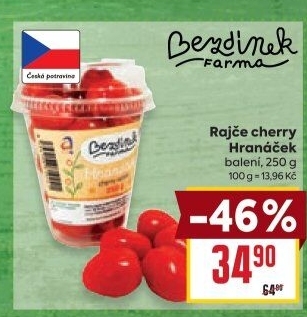 Rajčata cherry Farma Bezdínek