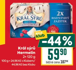 Sýr Hermelín Král sýrů