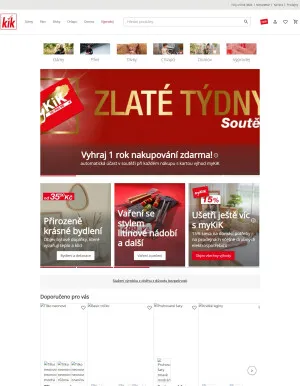 akční leták Kik textil 25.6.2025-1.7.2025