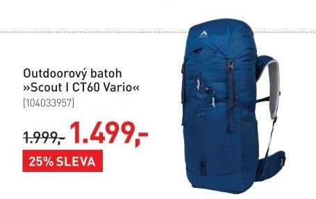 Batoh turistický McKINLEY