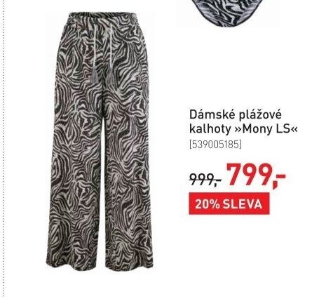 Dámské plážové kalhoty Capricio