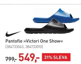 Pantofle pánské Nike