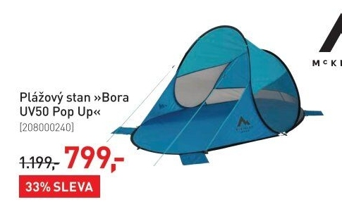 Plážový stan Pop-Up McKINLEY