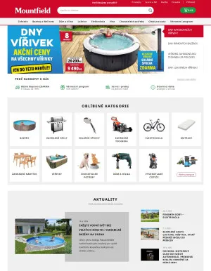akční leták Mountfield 25.6.2025-1.7.2025
