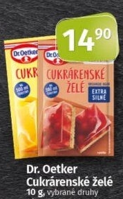 Cukrárenské želé extra silné Dr. Oetker