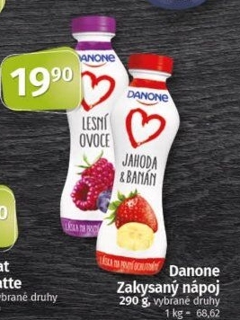 Jogurtový nápoj Danone