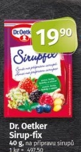 Sirupfix Dr. Oetker