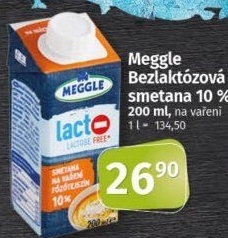 Smetana na vaření bez laktózy Meggle