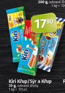 Sýr a křup Kiri