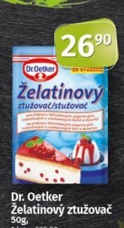Želatinový ztužovač Dr. Oetker
