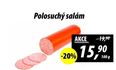 Polosuchý salám