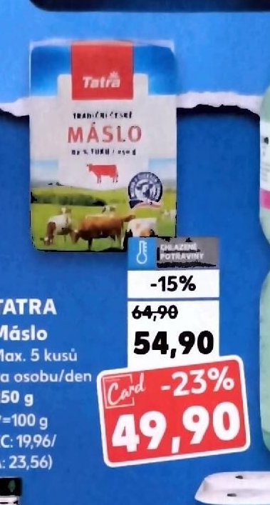 TATRA Máslo