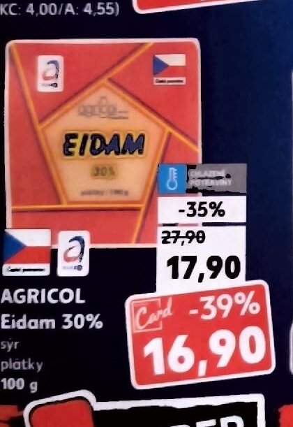 AGRICOL Eidam 30%