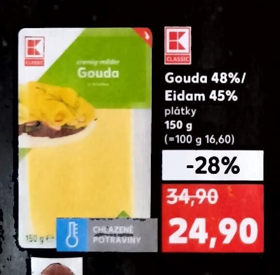 Gouda 48% / Eidam 45%