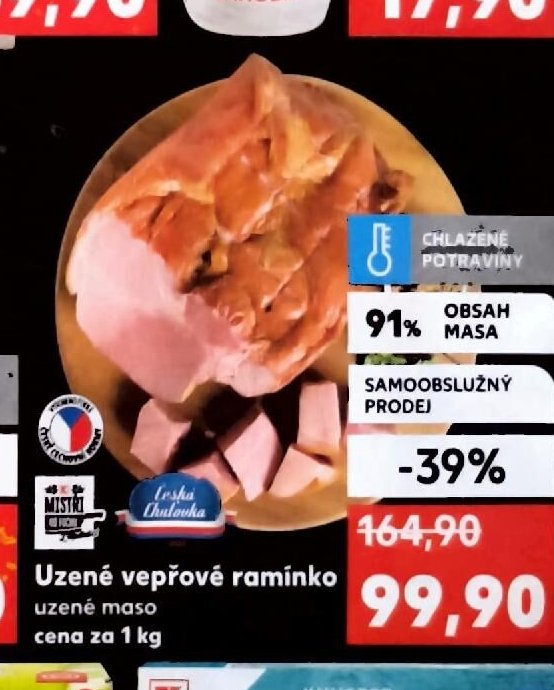 Uzené vepřové ramínko
