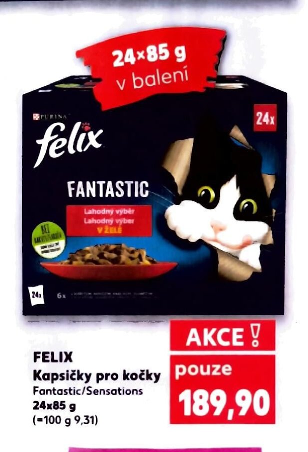 FELIX Kapsičky pro kočky