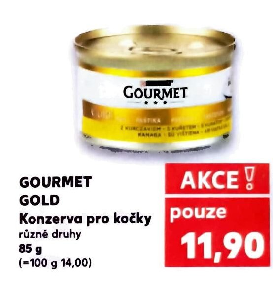 GOURMET GOLD Konzerva pro kočky