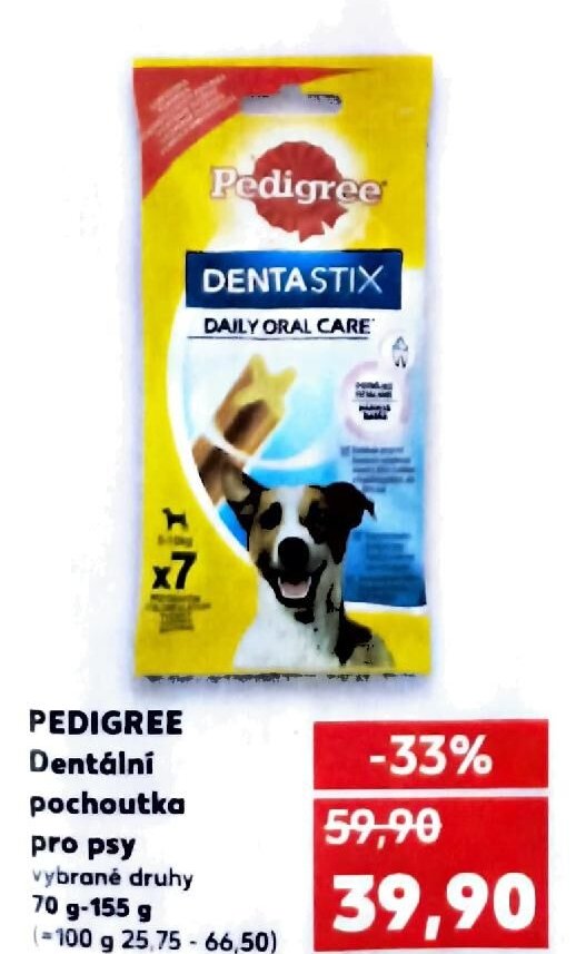 PEDIGREE Dentální pochoutka pro psy