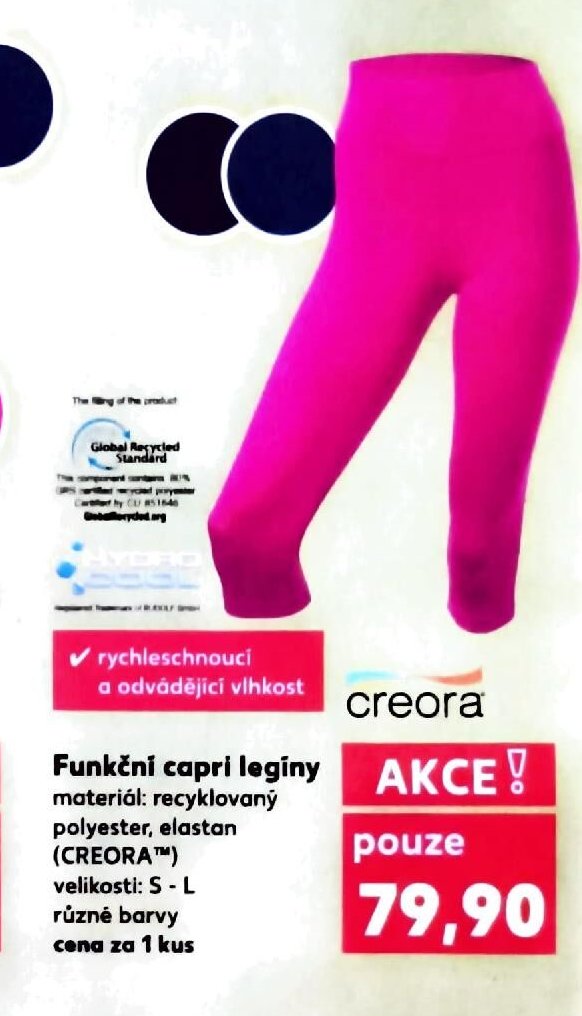 Funkční capri legíny