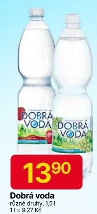 Ochucená voda Dobrá voda