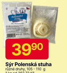 Sýr Polenská stuha bílá Mlékárna Polná