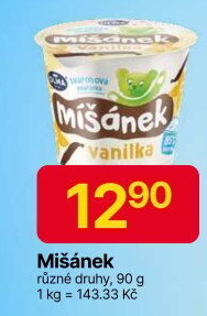 Tvarohová svačinka Míšánek Olma