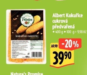 Albert Kukuřice cukrová předvařená
