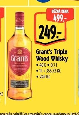 Grant's Triple Wood Whisky