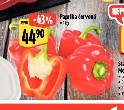 Paprika červená